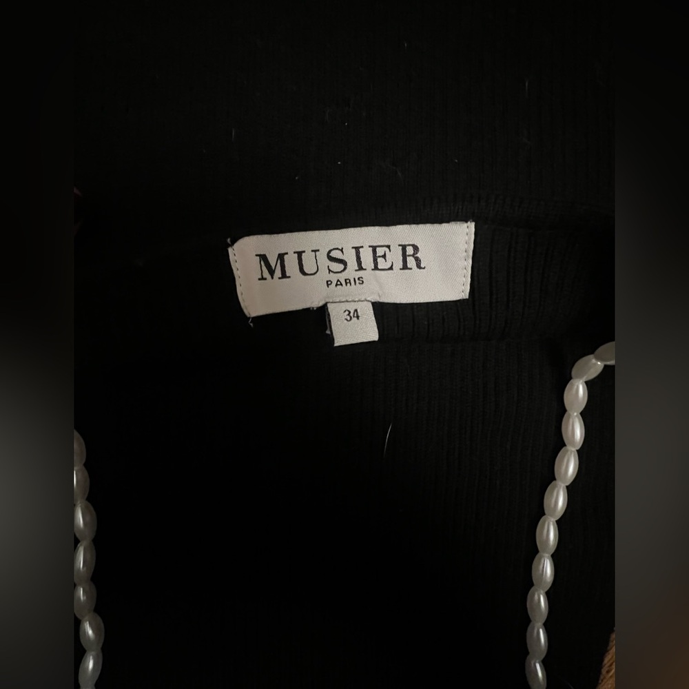 Musier Paris beaded tank top, size 34 (XS) - Picture 3 of 3
